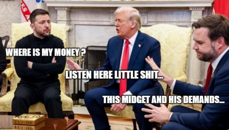 Зеленский виляет Трампом?
