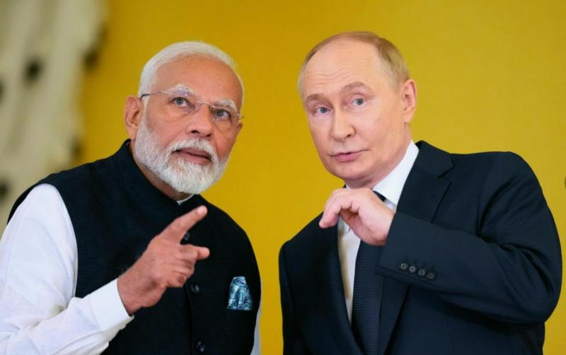 Путин начинает госвизит в Индию