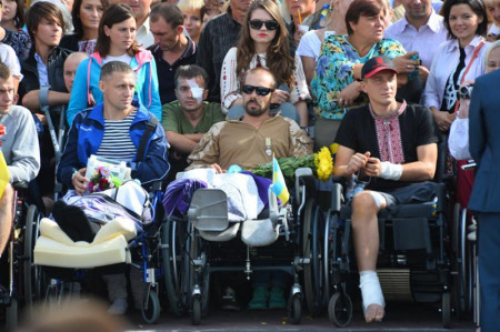 IMF takes up Ukraine’s disabled military, retired