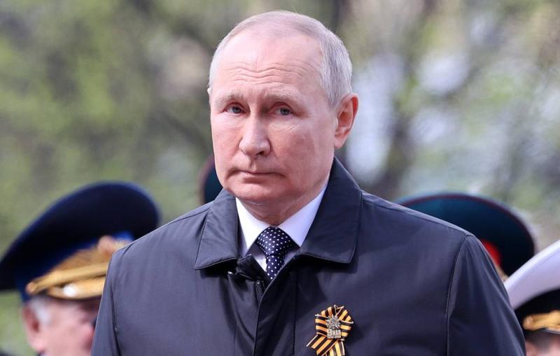 Путин принял участие в акции "Бессмертный полк"