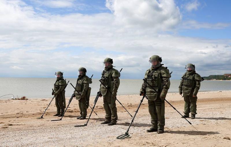 Минобороны РФ сообщило о разминировании территории Мариупольского порта