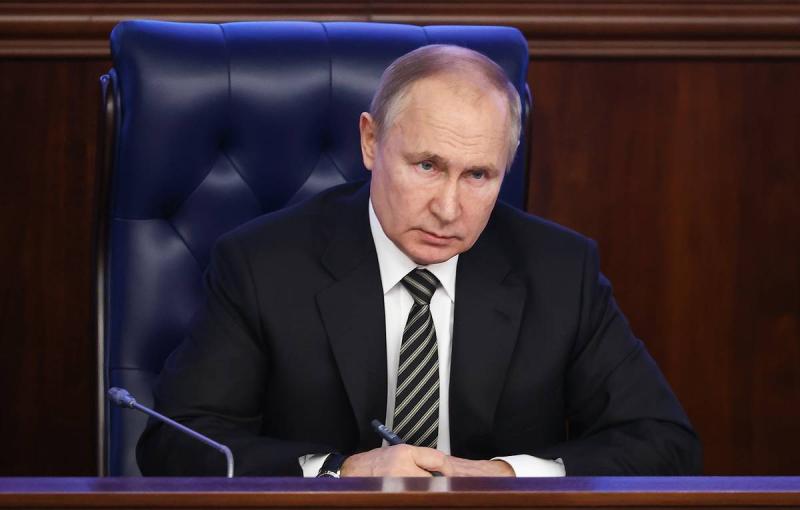 Путин проведет расширенное заседание коллегии Минобороны