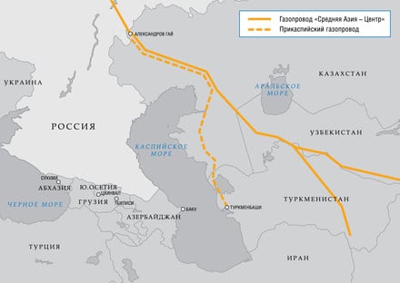 Why does Russia need "gas triangle" in Central Asia?