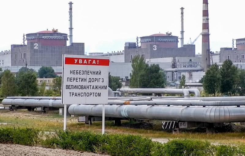 ВС РФ сбили дрон-камикадзе ВСУ над Запорожской АЭС