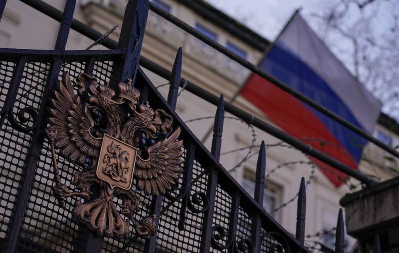 Russian embassy in London draws parallel between anti-Russian propaganda