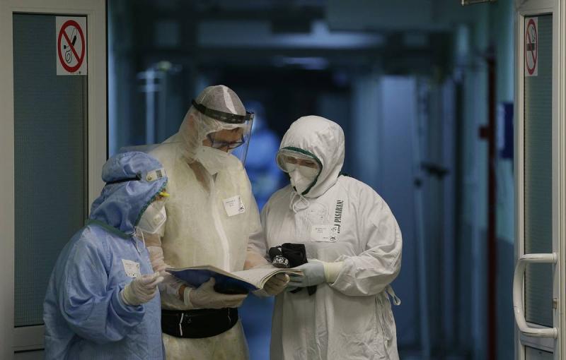 В России выявили максимальное с 23 октября число случаев заражения ковидом