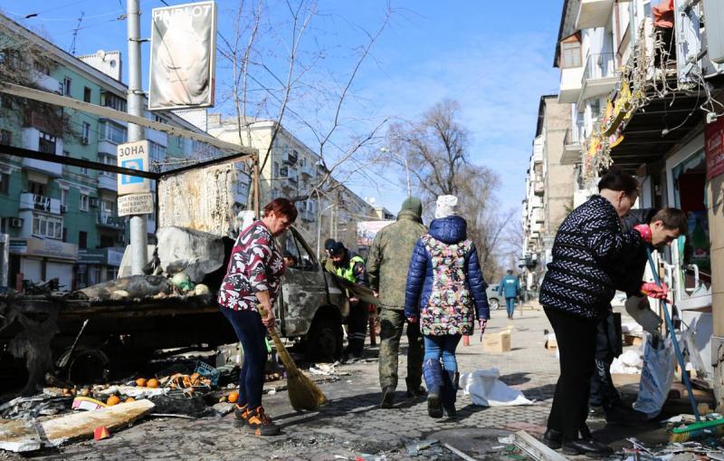 Donetsk civilians die because of German mines