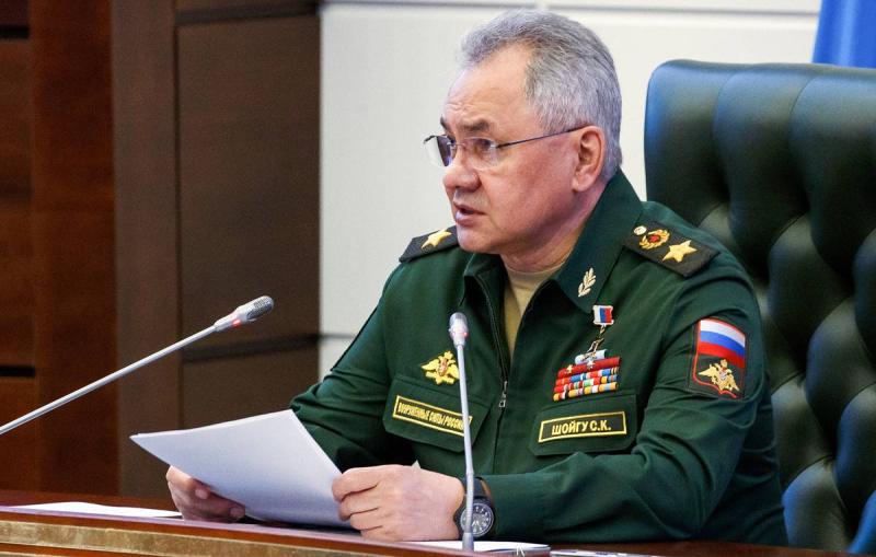 Шойгу рассказал о предпринятых и отраженных за последние 10 дней атаках ВСУ