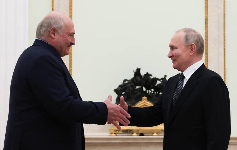 Putin, Lukashenko holding talks in Kremlin