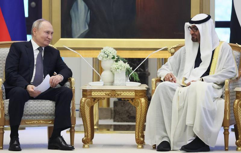 Путин вылетел в Саудовскую Аравию из ОАЭ