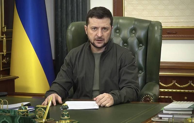 Зеленский связывает оборону Артемовска с необходимостью прикрыть Славянск и Краматорск