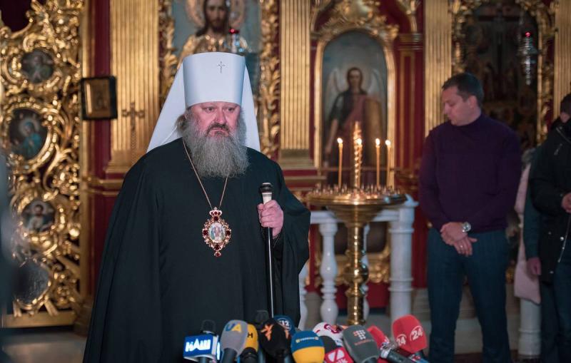 Наместник Киево-Печерской лавры освобожден из-под стражи под залог