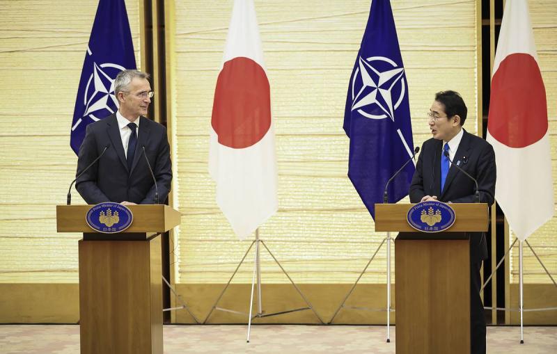 Tokyo wants NATO to handle its issues