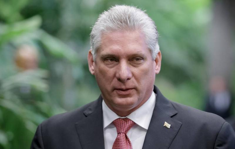 Cuban president lays blame for conflict in Ukraine on Washington