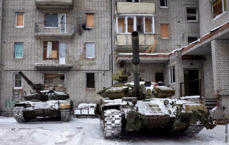 Российская армия освобождает территорию ДНР