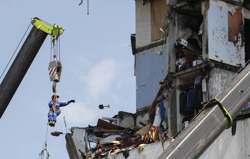 В Киеве заявили, что число погибших при взрыве в жилом доме возросло до трех