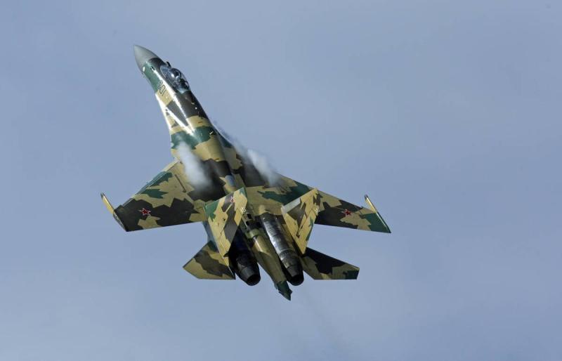МО РФ заявило о срыве истребителями Су-35С планов ударной группы ВСУ