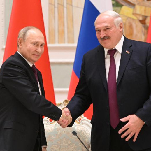 Лукашенко и Путин провели встречу в Астане