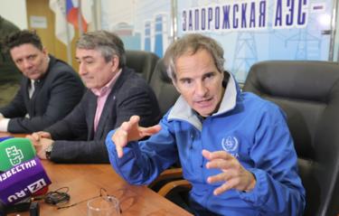 МАГАТЭ заявило о неготовности назвать виновников обстрелов Запорожской АЭС
