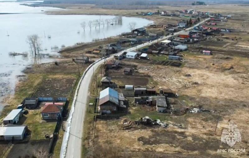Число подтопленных жилых домов в России сократилось до 3 825