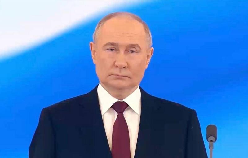 Путин вступил в должность президента России на новый срок