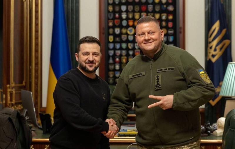 Захарова назвала мемом фото со встречи Зеленского и Залужного