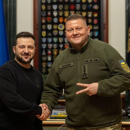 Захарова назвала мемом фото со встречи Зеленского и Залужного