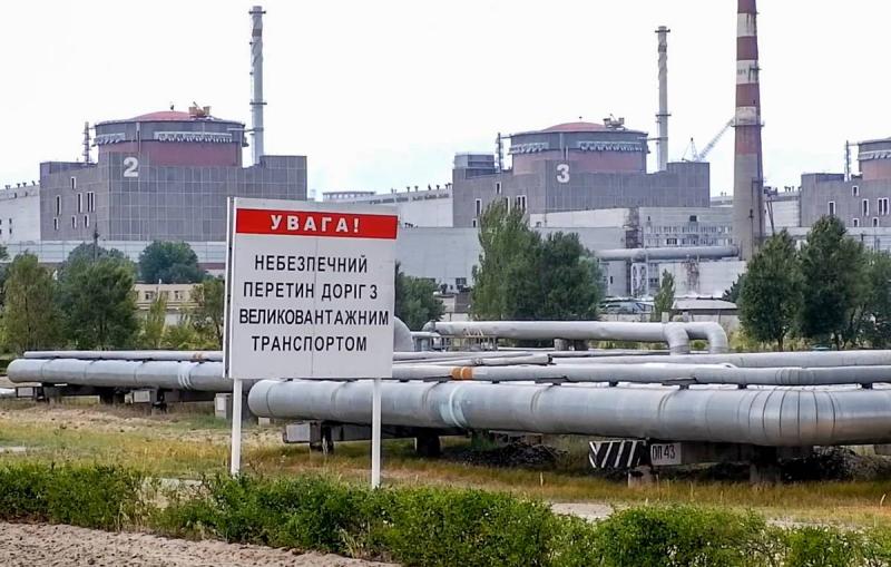 Дрон, упавший на крышу 6-го энергоблока ЗАЭС, обезврежен