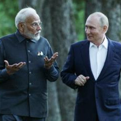 Путин и Моди прибыли на ВДНХ