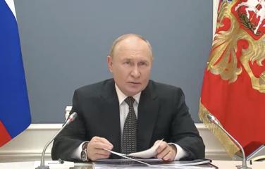 Путин пять раз упомянул США в выступлении на военных учениях "Океан-2024"