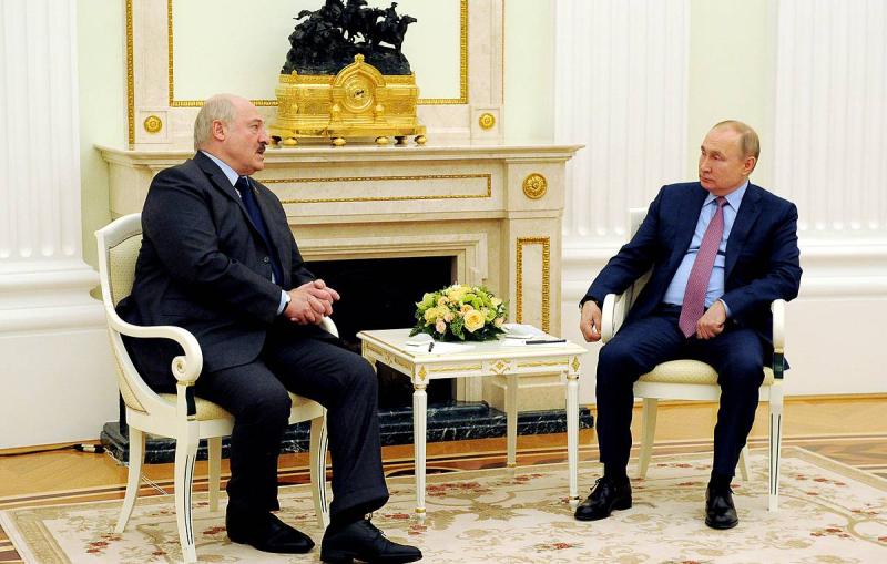 В Москве начались переговоры Путина и Лукашенко