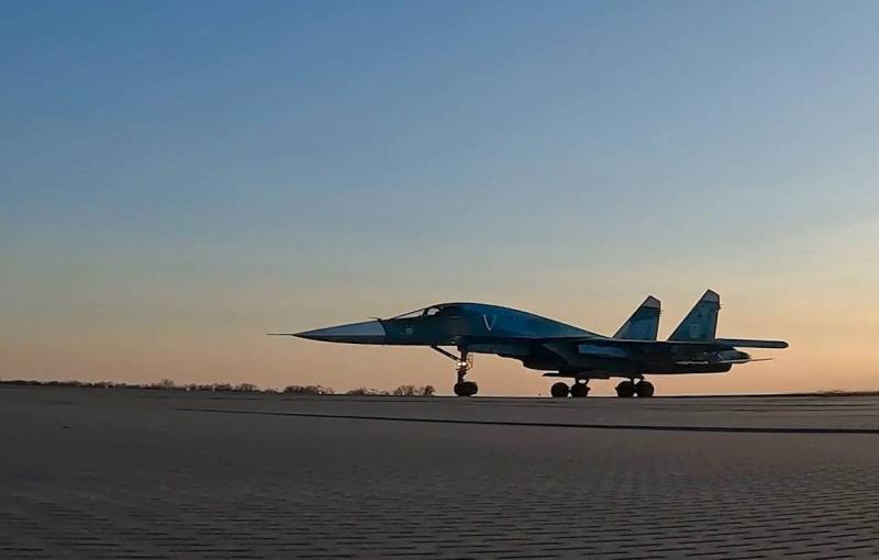 Потерпевший крушение в горах Северной Осетии Су-34 участвовал в СВО
