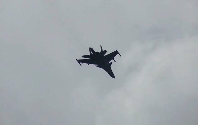 Су-34 потерпел крушение горах Северной Осетии