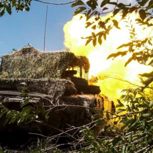 Российские ВС уничтожили британскую САУ AS-90 недалеко от Ильинки