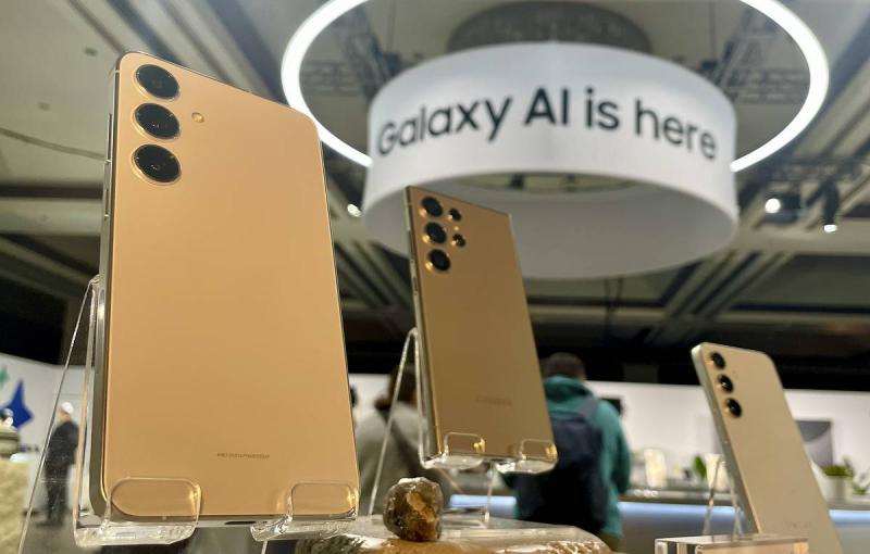 Samsung презентовал линейку смартфонов Galaxy S24 с ИИ