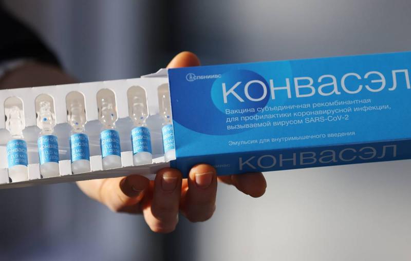 В России за первое полугодие вакциной "Конвасэл" привились 160 тыс. граждан