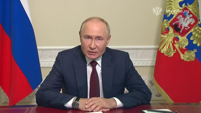 Путин: вклад каждого региона в общую победу России имеет огромное значение