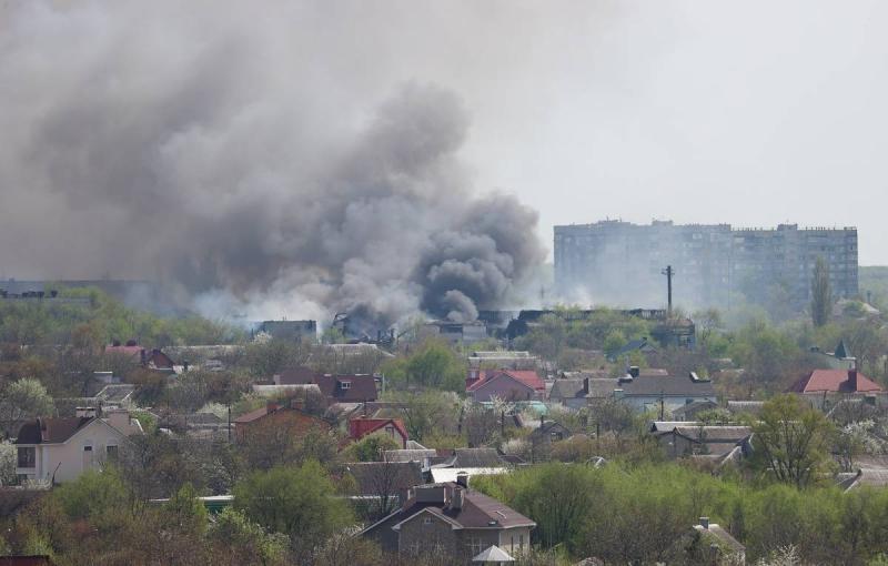 Подразделения ВСУ нанесли ракетный удар по Луганску