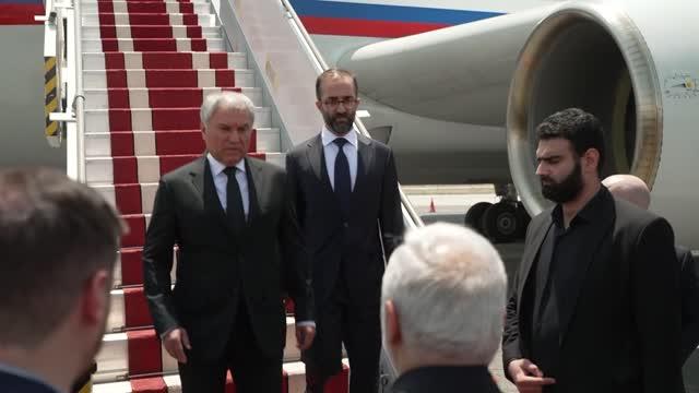 Володин прилетел с визитом в Алжир