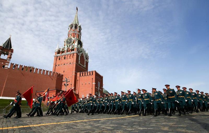 Генеральная репетиция парада Победы состоится на Красной площади 5 мая
