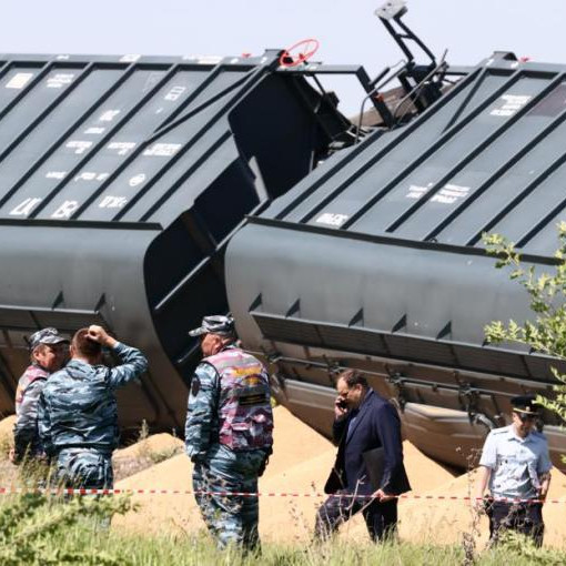 В Коми сошли с путей девять вагонов поезда Воркута - Новороссийск