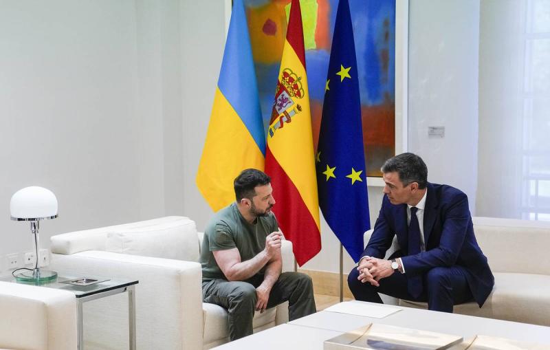 Премьер Испании и президент Украины подписали соглашение о сотрудничестве в сфере безопасности