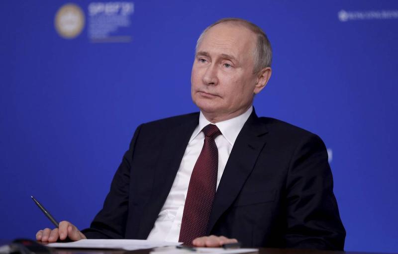 Выступление Путина на ПМЭФ запланировано на 7 июня