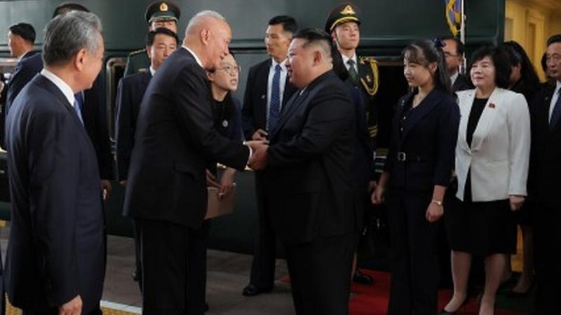 Yonhap: дочь Ким Чен Ына впервые прибыла с ним в Китай