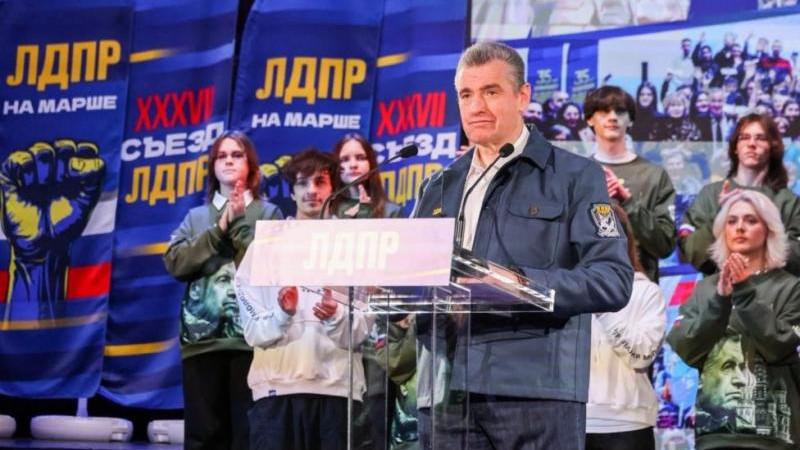Слуцкий вновь избран председателем ЛДПР