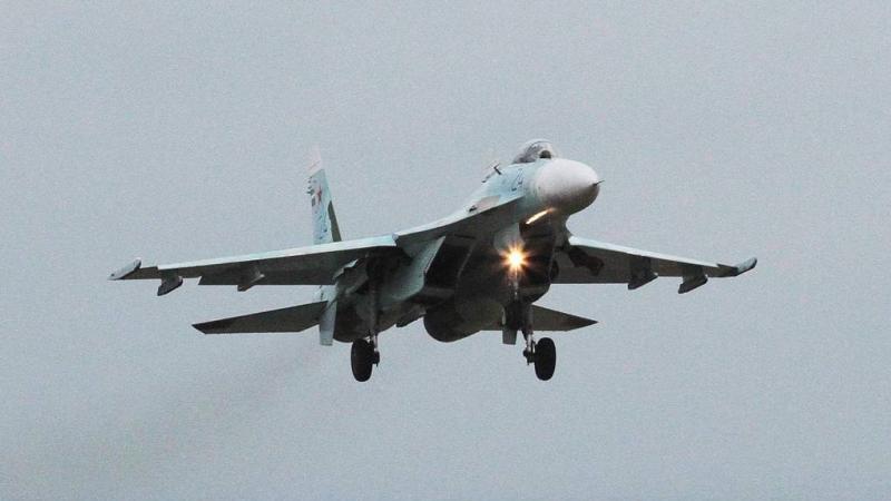 Су-27 ВСУ потерпел крушение на подконтрольной Киеву территории Запорожской области