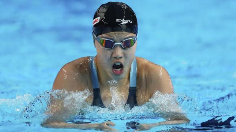 13-летняя Юй Цзыди установила рекорд Азии в комплексном плавании на 200 м
