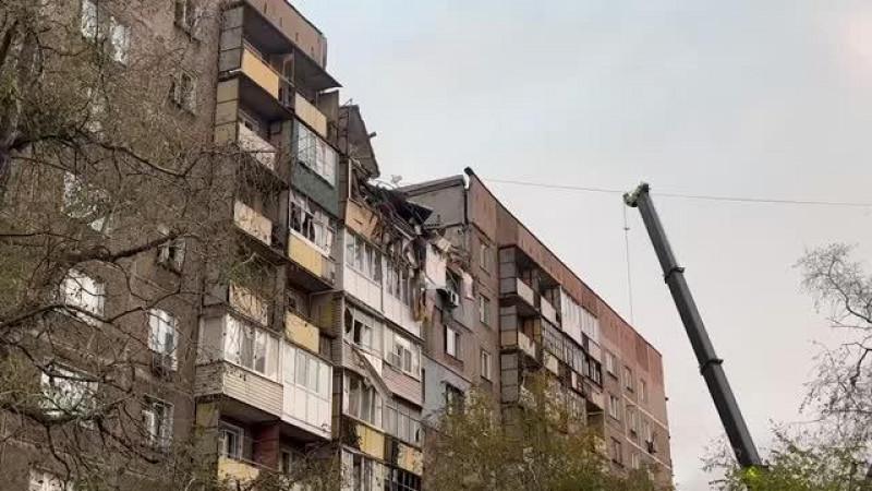 После взрыва в многоэтажном доме в Алчевске возбудили уголовное дело