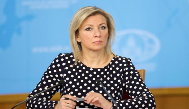 Захарова пошутила над словами Макрона об Украине