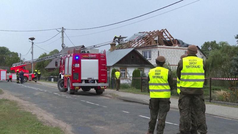 Rzeczpospolita: объектом, упавшим на жилой дом в Польше, была ракета с F-16